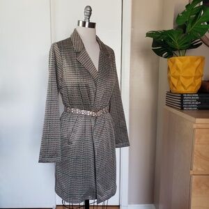 Casual Plaid Jacket Size Large NEW!